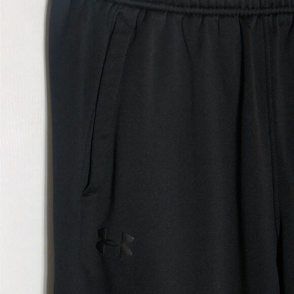 Under Armour Men's Black Joggers Pants Size Large ColdGear Loose Fit Sportswear - Picture 7 of 12